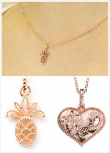 Pineapple & Heart Motif