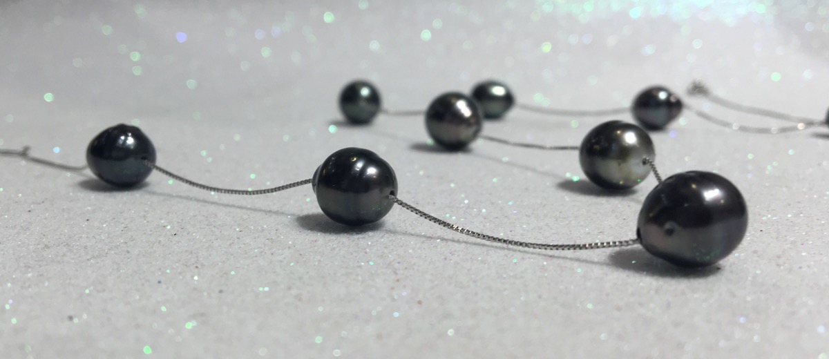tahitian black pearls