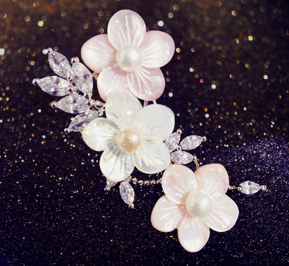 pearl brooch