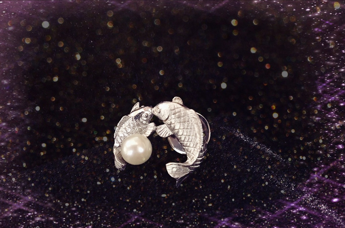 fish brooch