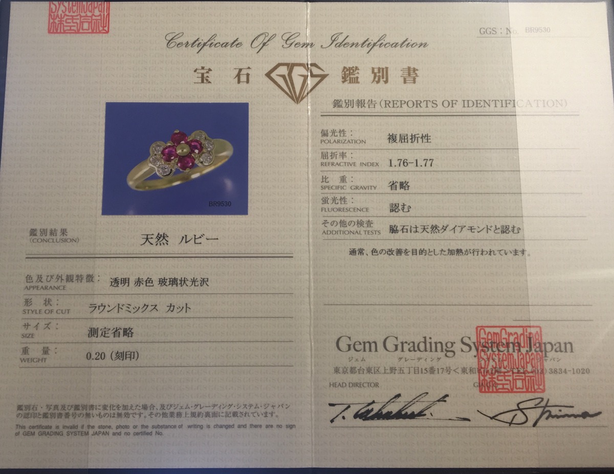 Cert for Ruby ring