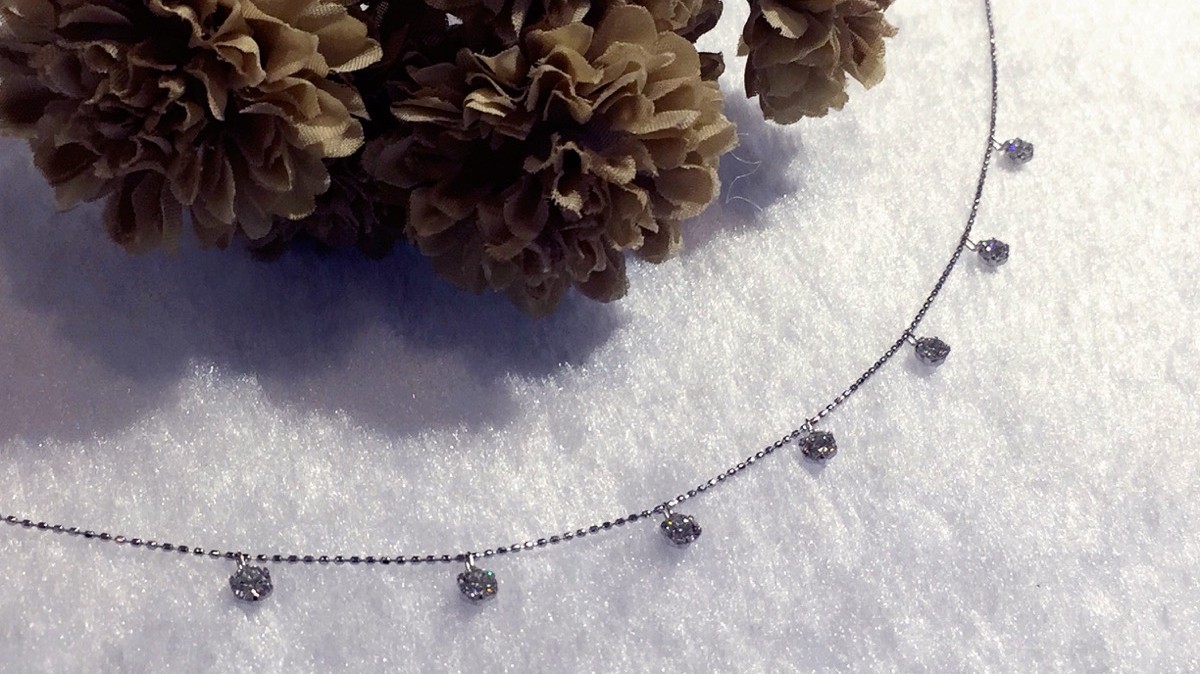 1ct diamond necklace