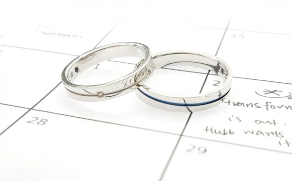 Platinum Wedding Bands in Singapore