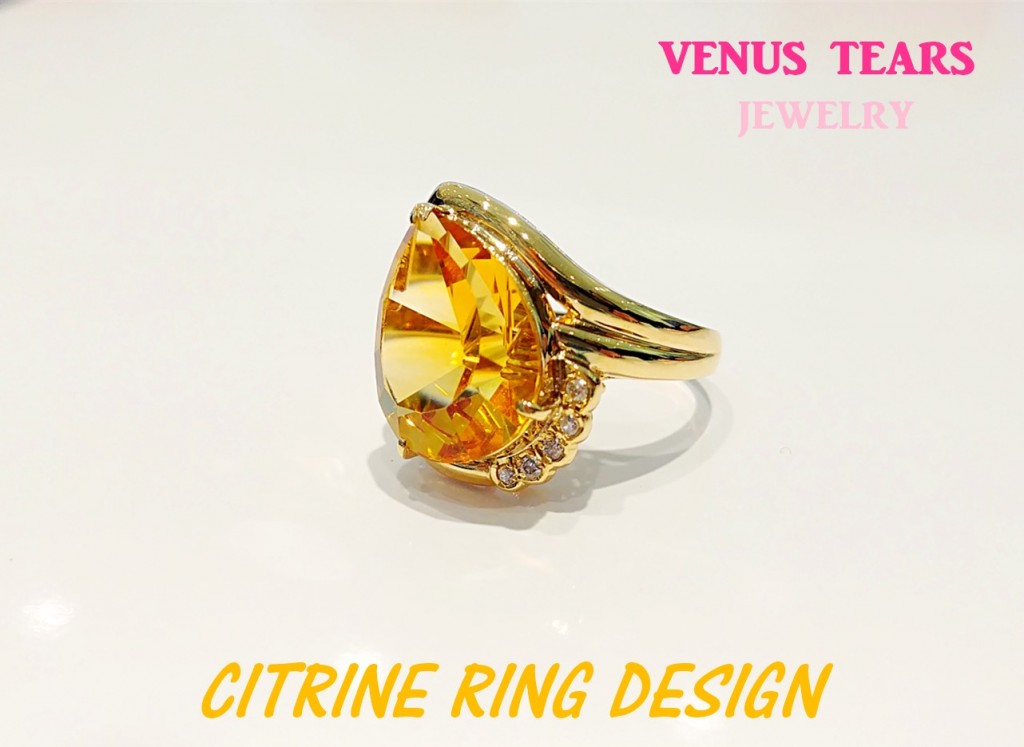 LUCKY CITRINE RING