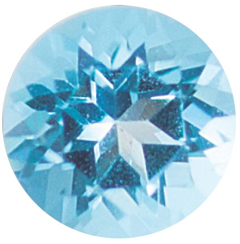 Blue Topaz Inner Gem