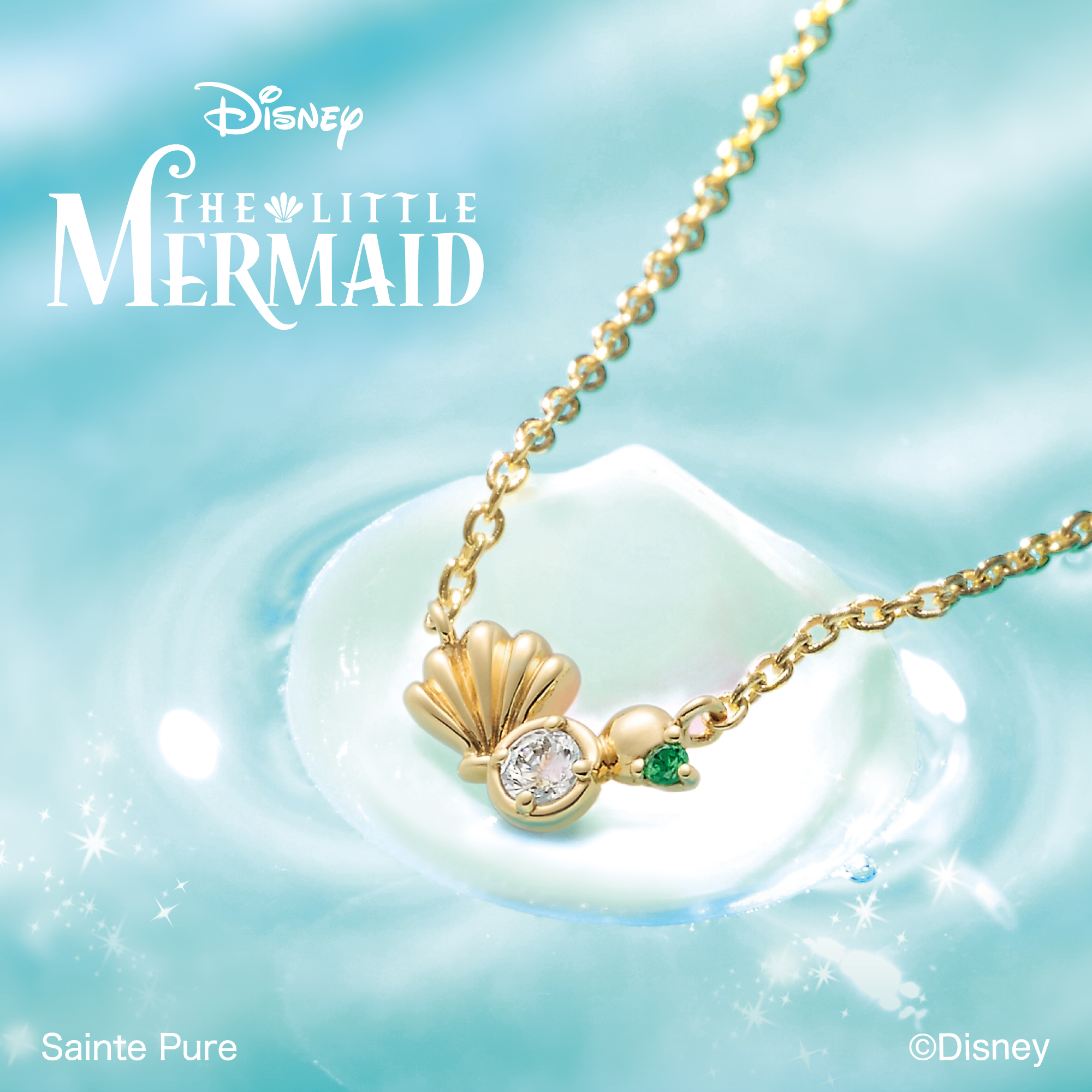 Disney Necklace Disney The Little Mermaid