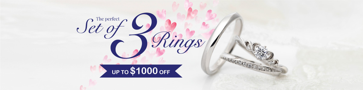 The Perfect Set of 3 Rings!