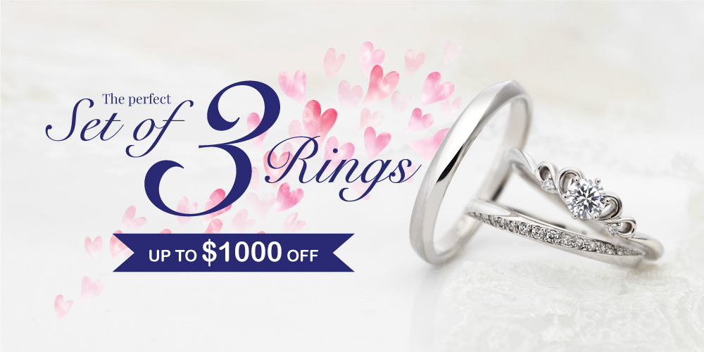 The Perfect Set of 3 Rings!