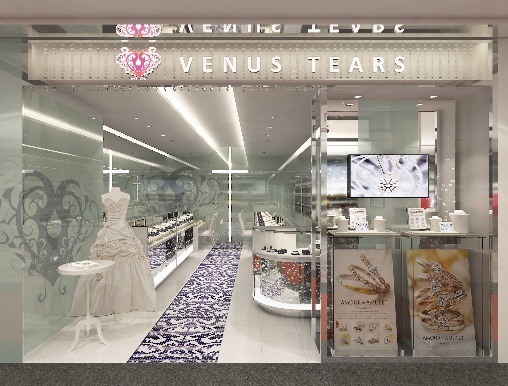 New shop opens - VENUS TEARS - Wedding Bands/Engagement Ring