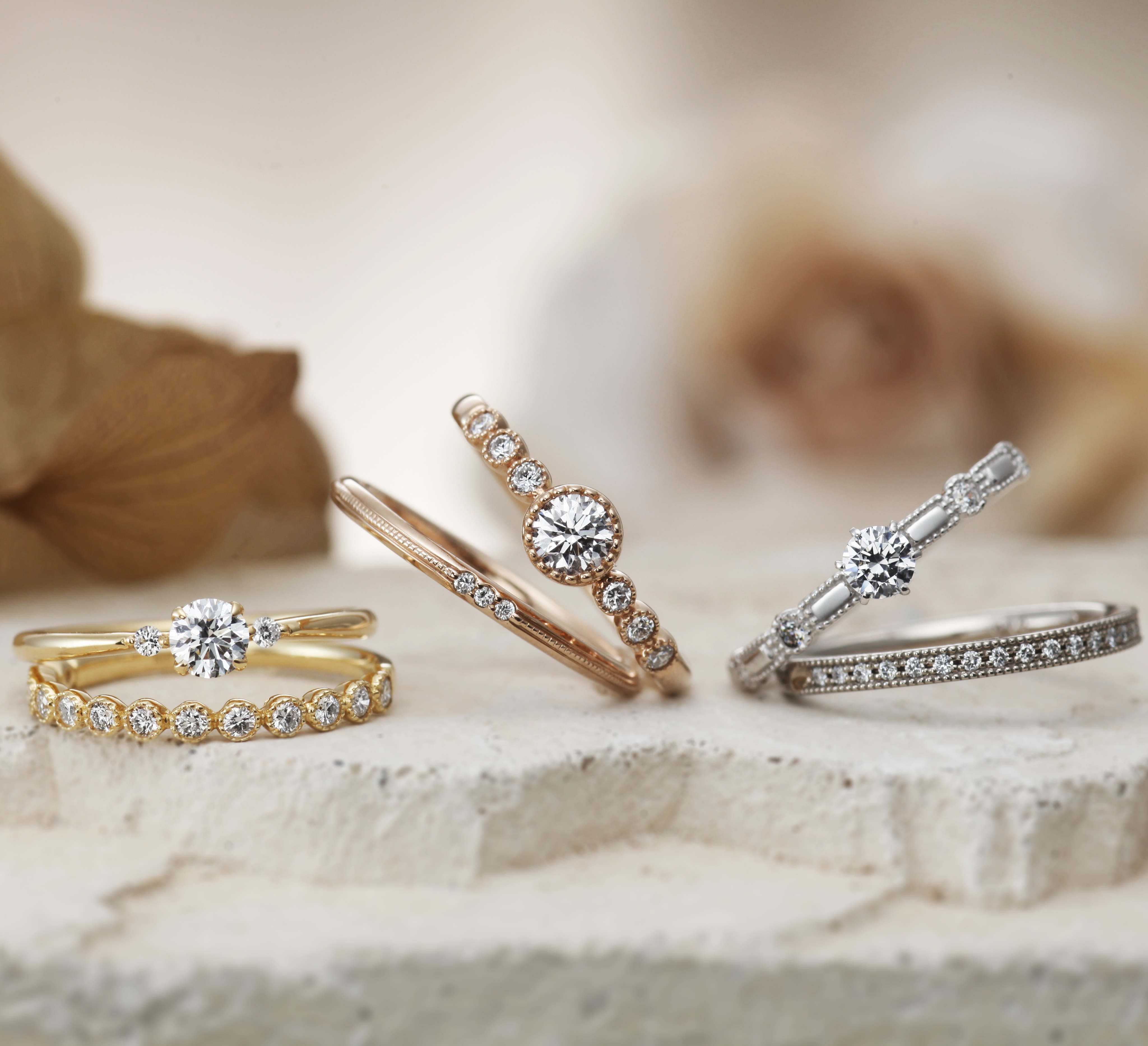 Real vintage engagement rings sale