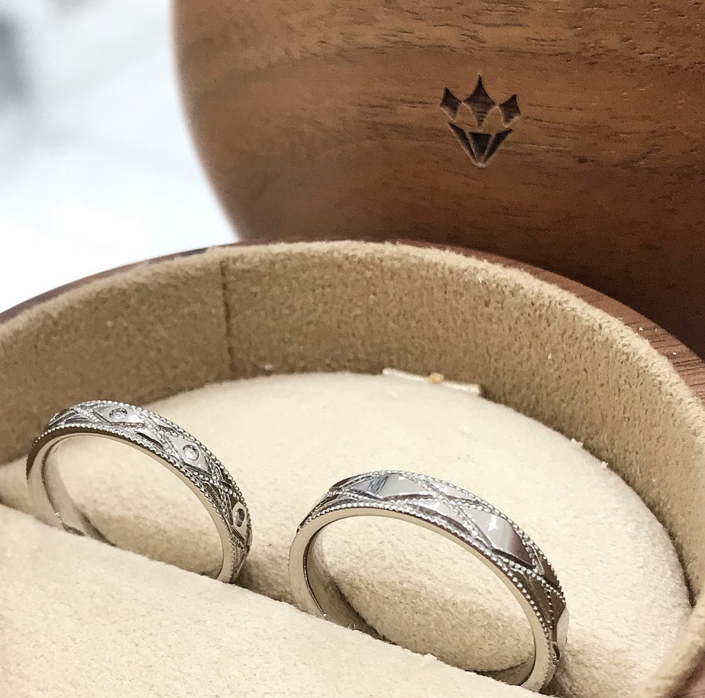 Ancient japanese hot sale wedding rings